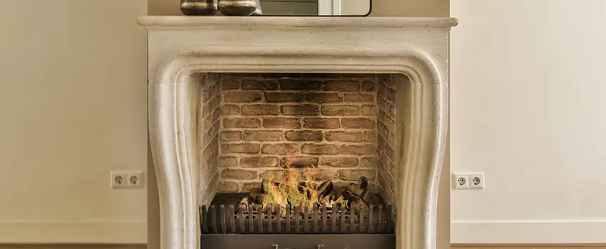 Vintage-style Fireplace Redesign in Bayshore Gardens, Florida