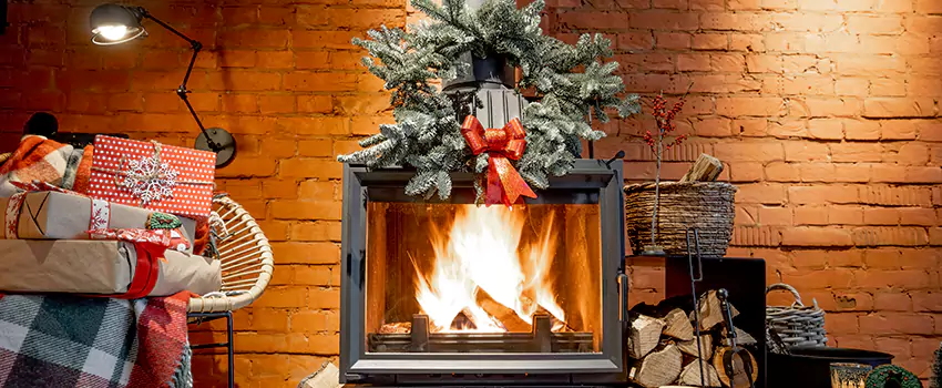 Travis Industries Linear Gas Fireplace Installation in Bayshore Gardens, Florida