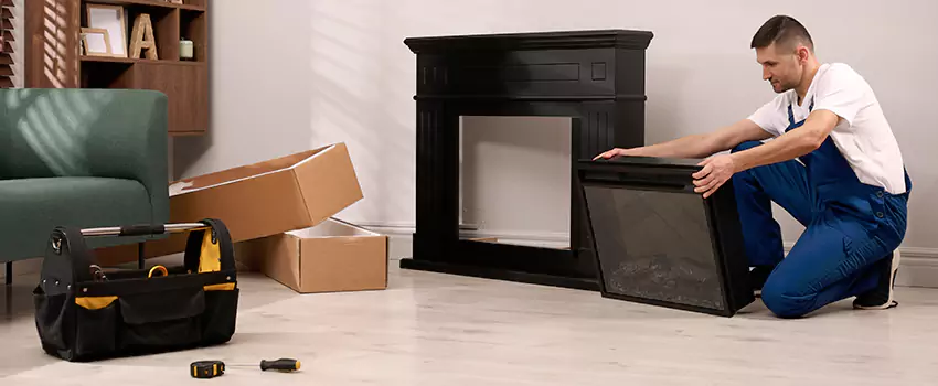 Old Rusted Metal Fireplace Repair And Replacement in Bayshore Gardens, FL